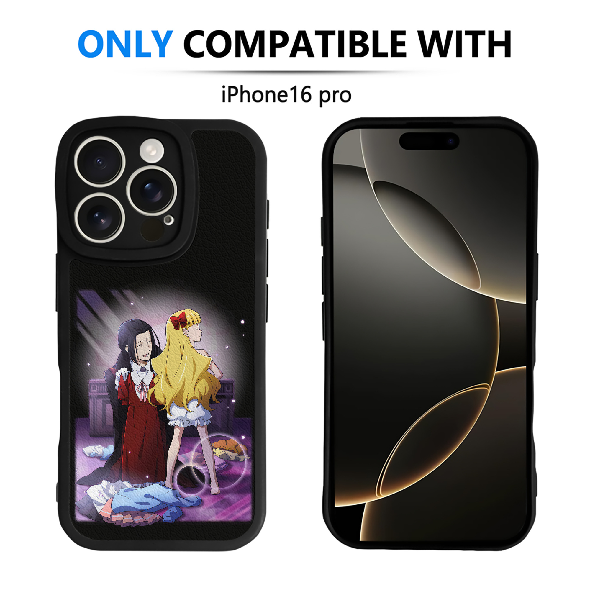 （画像用） 文豪ストレイドッグス Bungo Stray Dogs 【iPhone 16シリーズ対応】シリコンスマホケース（レザー調） 材質：シリコン